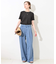 《4サイズ展開》LEDENIM TUCK TROUSERデニム