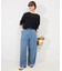 《4サイズ展開》LEDENIM TUCK TROUSERデニム