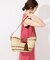 KECH LeS ESSENTIELS SLOBE別注 RAFFIA TASSEL BAG KBG-2508サイズ別注