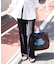 《4サイズ展開》ピンタックセミフレアパンツ