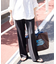 《4サイズ展開》ピンタックセミフレアパンツ