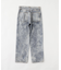 CABARET POVAL / キャバレーポバール Standard Jean Bleached