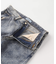 CABARET POVAL / キャバレーポバール Standard Jean Bleached