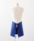 Maison Empereur / メゾン・エンペラー electric blue apron w/ coat of arms