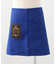 Maison Empereur / メゾン・エンペラー electric blue apron w/ coat of arms