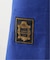 Maison Empereur / メゾン・エンペラー electric blue apron w/ coat of arms