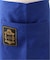 Maison Empereur / メゾン・エンペラー electric blue apron w/ coat of arms
