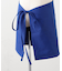 Maison Empereur / メゾン・エンペラー electric blue apron w/ coat of arms