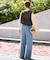 《4サイズ展開/追加》LEDENIM TUCK TROUSERデニム