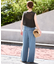 《4サイズ展開/追加》LEDENIM TUCK TROUSERデニム