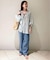 《4サイズ展開/追加》LEDENIM TUCK TROUSERデニム
