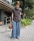 《4サイズ展開/追加》LEDENIM TUCK TROUSERデニム