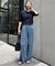 《4サイズ展開/追加》LEDENIM TUCK TROUSERデニム