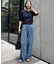 《4サイズ展開/追加》LEDENIM TUCK TROUSERデニム