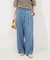 《4サイズ展開/追加》LEDENIM TUCK TROUSERデニム