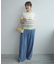 《4サイズ展開/追加》LEDENIM TUCK TROUSERデニム
