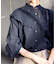 《WEB・一部店舗限定/追加》フリルピンタックブラウス