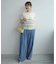 《4サイズ展開/追加3》LEDENIM TUCK TROUSERデニム