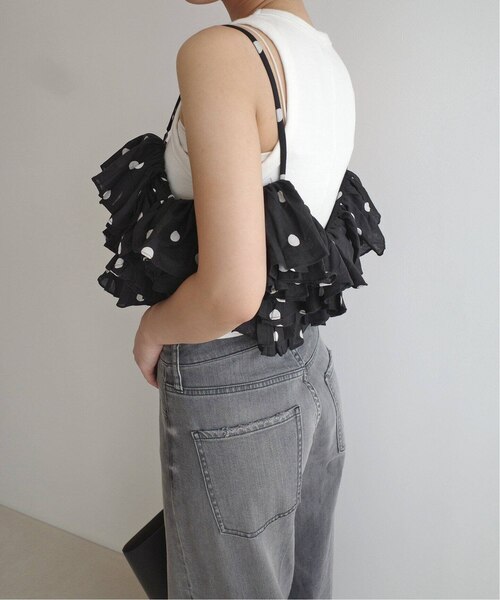 crinkle crinkle crinkle ドットフリルキャミ CC-3538｜フォー