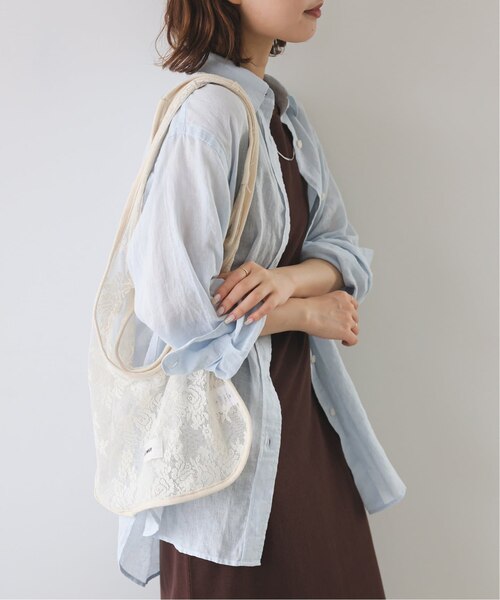 GLOWNY/グロウニー FLORAL LACE BAG GY24BBG008IV/GY24BBG