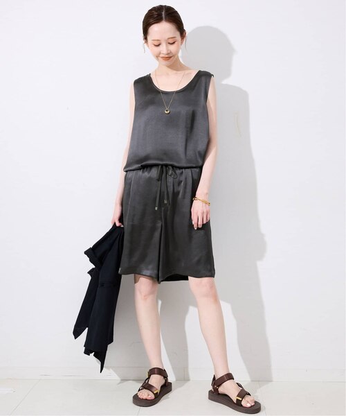 サテンショートパンツ｜フォーワンセブン スローブイエナの通販