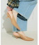 SLOBE ベルトバックスリングパンプス