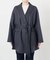 SUPER140 ダブルフェイスベルテッドコート