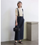 《WEB限定/追加》ハイウエストジャンパースカート