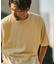 ロールネック クルーネックTシャツ