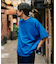 ロールネック クルーネックTシャツ