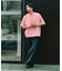ロールネック クルーネックTシャツ
