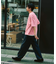 ロールネック クルーネックTシャツ