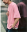 ロールネック クルーネックTシャツ