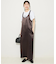 《吸水速乾》リキッドサテンタンクワンピース