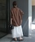 《追加2》Healthy DENIM/ヘルシーデニム SLOBE別注 ビッグシャツ ALMOND