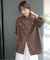 《追加2》Healthy DENIM/ヘルシーデニム SLOBE別注 ビッグシャツ ALMOND