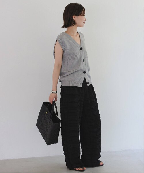 WEB限定/追加》フリルカットパンツ｜フォーワンセブン スローブイエナ