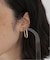 Theia Jewelry/テイア ジュエリー スクエアフープピアス 71012E0020