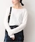 《追加6/一部カラーWEB・店舗限定》miller  SLOBE別注 SHEER RIB クルーネック