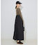 《追加6/一部カラーWEB・店舗限定》miller  SLOBE別注 SHEER RIB クルーネック