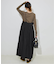 《追加6/一部カラーWEB・店舗限定》miller  SLOBE別注 SHEER RIB クルーネック