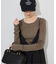 《追加6/一部カラーWEB・店舗限定》miller  SLOBE別注 SHEER RIB クルーネック