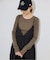 《追加6/一部カラーWEB・店舗限定》miller  SLOBE別注 SHEER RIB クルーネック
