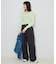 《追加6/一部カラーWEB・店舗限定》miller  SLOBE別注 SHEER RIB クルーネック
