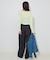 《追加6/一部カラーWEB・店舗限定》miller  SLOBE別注 SHEER RIB クルーネック