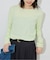 《追加6/一部カラーWEB・店舗限定》miller  SLOBE別注 SHEER RIB クルーネック
