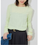《追加6/一部カラーWEB・店舗限定》miller  SLOBE別注 SHEER RIB クルーネック