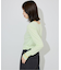 《追加6/一部カラーWEB・店舗限定》miller  SLOBE別注 SHEER RIB クルーネック