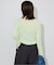 《追加6/一部カラーWEB・店舗限定》miller  SLOBE別注 SHEER RIB クルーネック