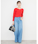 《追加6/一部カラーWEB・店舗限定》miller  SLOBE別注 SHEER RIB クルーネック
